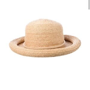 Elegant Tan Women's Straw Hat